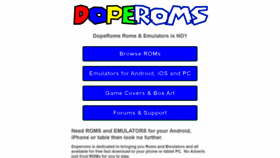 What Doperoms.eu website looked like in 2020 (4 years ago)