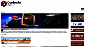What Dordrecht.net website looked like in 2020 (4 years ago)