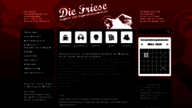 What Diefriese.de website looked like in 2020 (4 years ago)