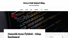 What Deryadok.com website looked like in 2020 (4 years ago)