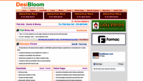 What Desibloom.com website looked like in 2020 (4 years ago)