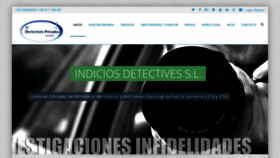 What Detectives-privados-madrid.com website looked like in 2020 (4 years ago)