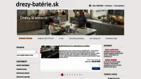What Drezy-baterie.sk website looked like in 2020 (4 years ago)