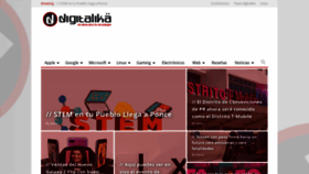 What Dgtallika.com website looked like in 2020 (4 years ago)