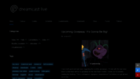 What Dreamcastlive.net website looked like in 2020 (4 years ago)