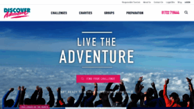 What Discoveradventure.com website looked like in 2020 (4 years ago)