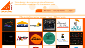 What Dobeuliou.com website looked like in 2020 (4 years ago)
