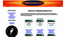 What Digitalsoundboard.net website looked like in 2020 (4 years ago)