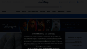 What Disneystore.it website looked like in 2020 (4 years ago)