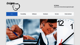 What Dreipro.net website looked like in 2020 (4 years ago)