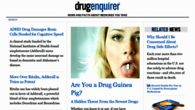 What Drugenquirer.com website looked like in 2020 (4 years ago)