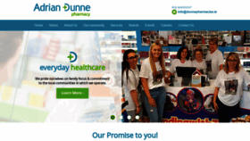What Dunnepharmacies.ie website looked like in 2020 (4 years ago)