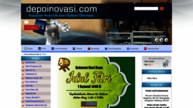 What Depoinovasi.com website looked like in 2020 (4 years ago)