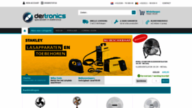 What Dertronics.nl website looked like in 2020 (4 years ago)