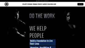 What Dothework.com website looked like in 2020 (4 years ago)
