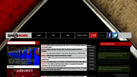What Dartsnews.com website looked like in 2020 (4 years ago)