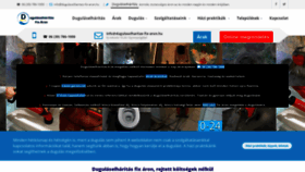 What Dugulaselharitas-fix-aron.hu website looked like in 2020 (4 years ago)