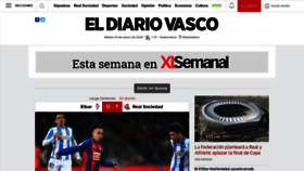 What Diario.com website looked like in 2020 (4 years ago)