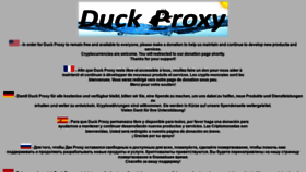 What Duckproxy.com website looked like in 2020 (4 years ago)