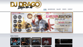 What Djdrago.com website looked like in 2020 (4 years ago)