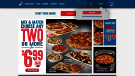 What Dominos242.com website looked like in 2020 (4 years ago)