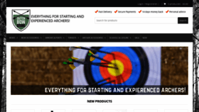 What Dutchbowstore.com website looked like in 2020 (4 years ago)