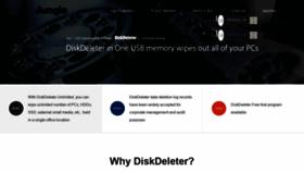 What Diskdeleter.com website looked like in 2020 (4 years ago)