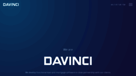 What Davincigroup.international website looked like in 2020 (4 years ago)