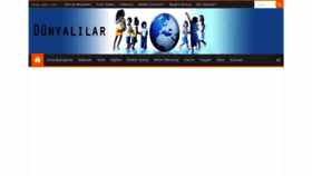 What Dunyalilar.org website looked like in 2020 (4 years ago)
