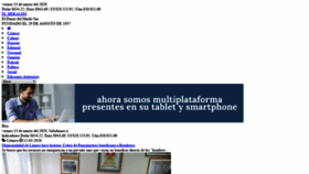 What Diarioelheraldo.cl website looked like in 2020 (4 years ago)