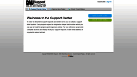 What Dmjsupport.com website looked like in 2020 (4 years ago)