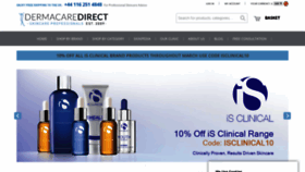 What Dermacaredirect.co.uk website looked like in 2020 (4 years ago)