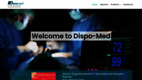 What Dispo-med.com.my website looked like in 2020 (4 years ago)