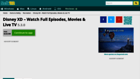 What Disney-xd-watch-full-episodes-movies-live-tv-ios.soft112.com website looked like in 2020 (4 years ago)