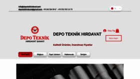 What Depotekhirdavat.com website looked like in 2020 (4 years ago)