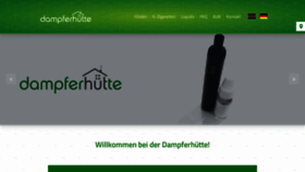 What Dampferhuette.at website looked like in 2020 (4 years ago)