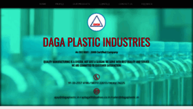 What Dagaplastic.in website looked like in 2020 (4 years ago)