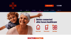 What Doctordoctor.com.au website looked like in 2020 (4 years ago)
