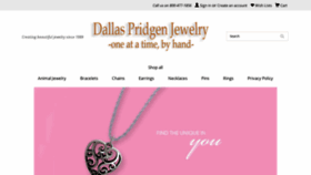 What Dallaspridgenjewelry.com website looked like in 2020 (4 years ago)