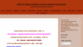What Ddepalakkad.wordpress.com website looked like in 2020 (4 years ago)