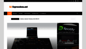 What Djexpressions.net website looked like in 2020 (4 years ago)