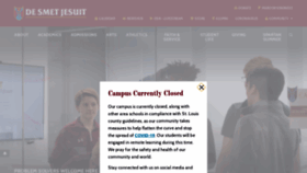 What Desmet.org website looked like in 2020 (6 years ago)