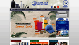 What Doblevela.com website looked like in 2020 (4 years ago)
