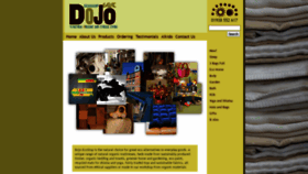 What Dojoeco.co.uk website looked like in 2020 (4 years ago)