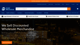 What Discountwholesalersinc.com website looked like in 2020 (4 years ago)