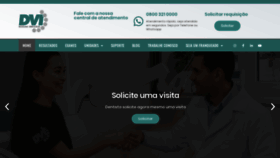 What Dviradiologia.com.br website looked like in 2020 (4 years ago)