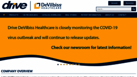 What Drivedevilbiss-int.com website looked like in 2020 (4 years ago)