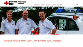 What Drk-kv-wangen.de website looked like in 2020 (4 years ago)