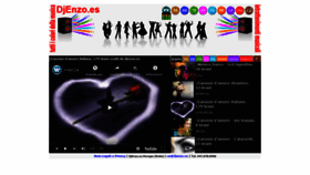 What Djenzo.es website looked like in 2020 (4 years ago)