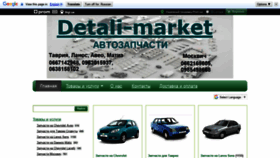 What Detali-market.com.ua website looked like in 2020 (4 years ago)